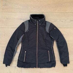 Luhta Black Insulated Ski Jacket | Tailored Fit  Size 40 / US 10